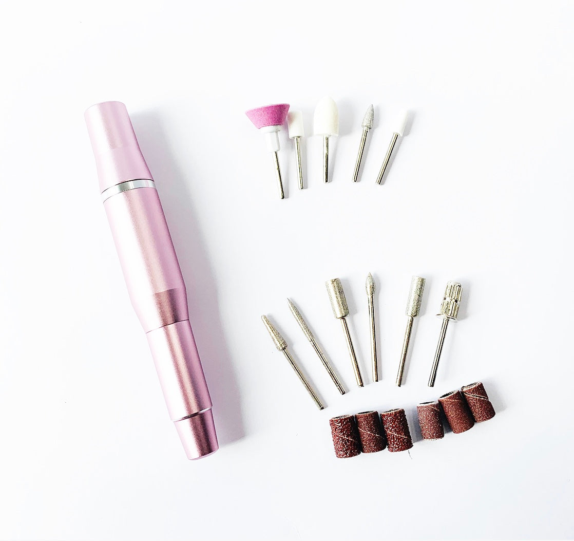 ELECTRIC MANICURE & PEDICURE NAIL DRILL SET