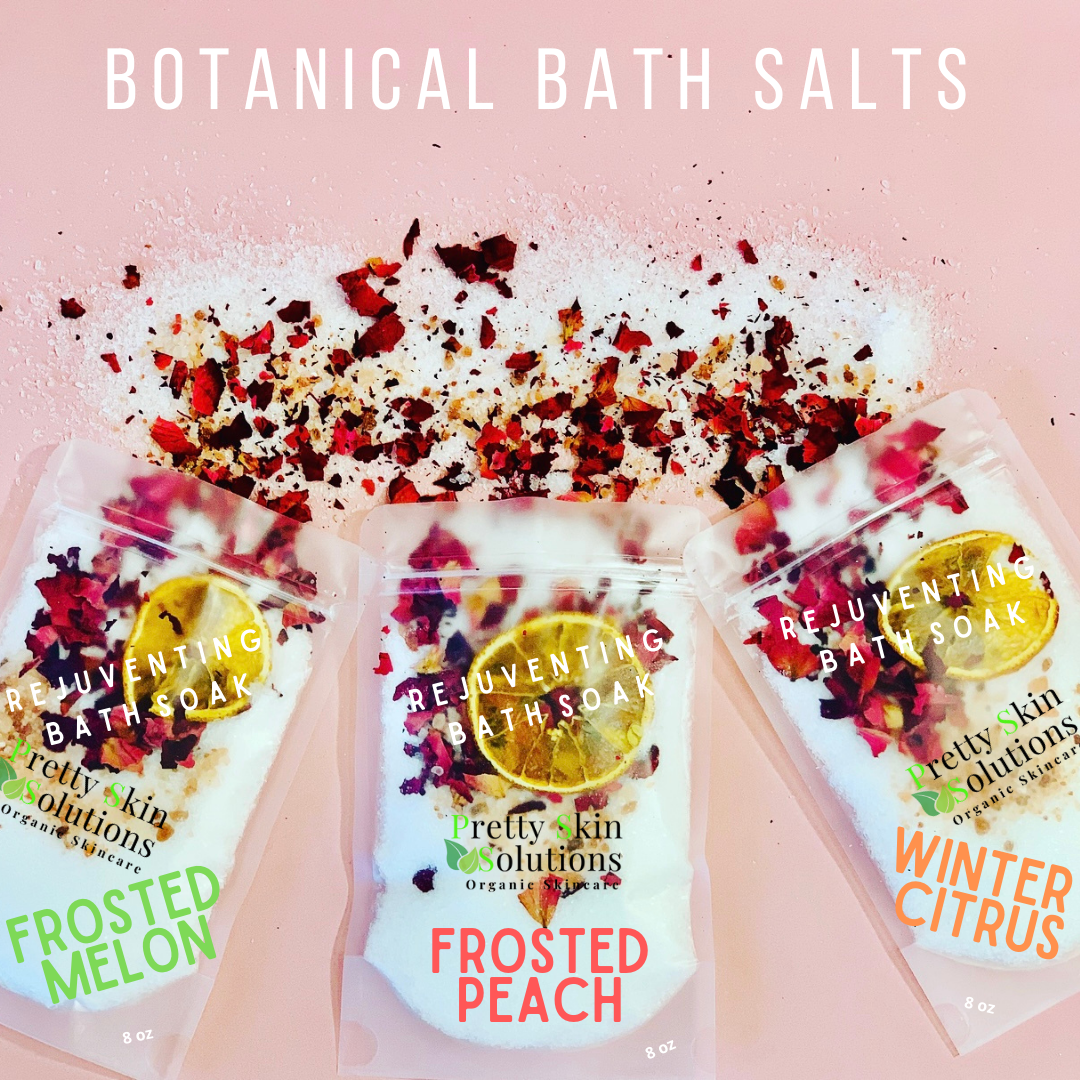 HERBAL INFUSED BOTANICAL BATH SALT 8 OZ