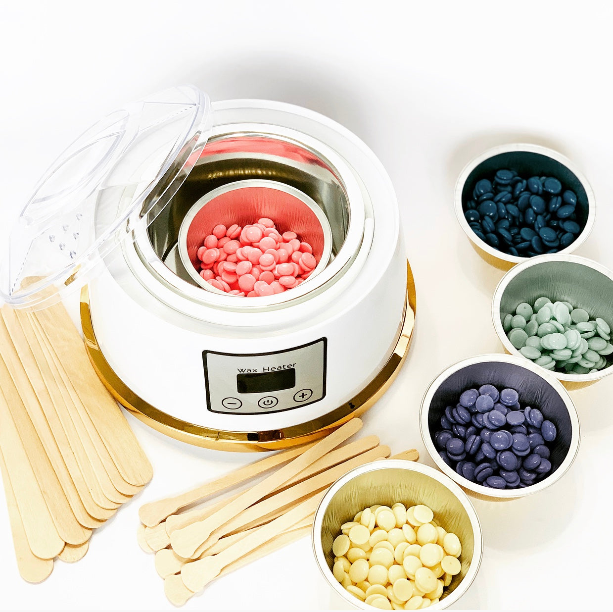 WAX WARMER HAIR REMOVAL KIT