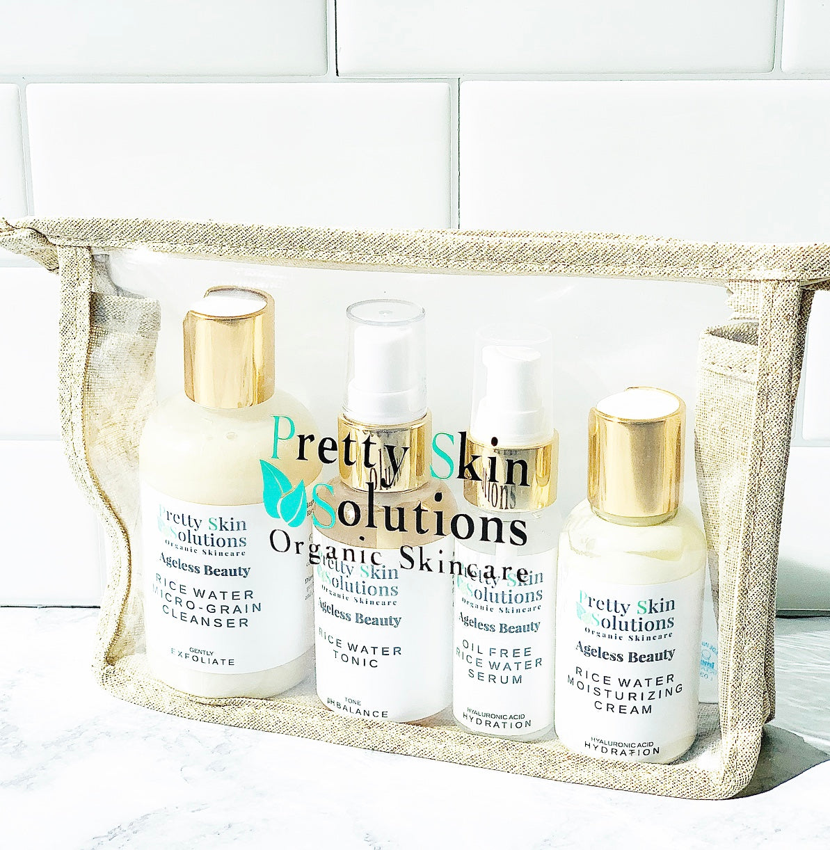 AGELESS BEAUTY RICE WATER COLLECTION