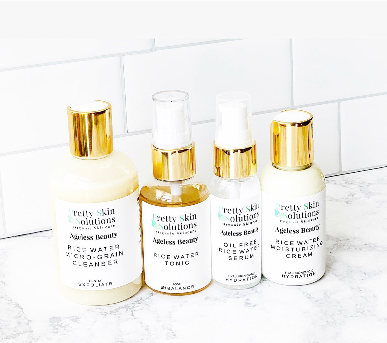 AGELESS BEAUTY RICE WATER COLLECTION
