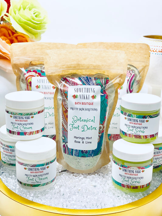 New Foot Care  Essentials Starting with the Botanical Foot Detox