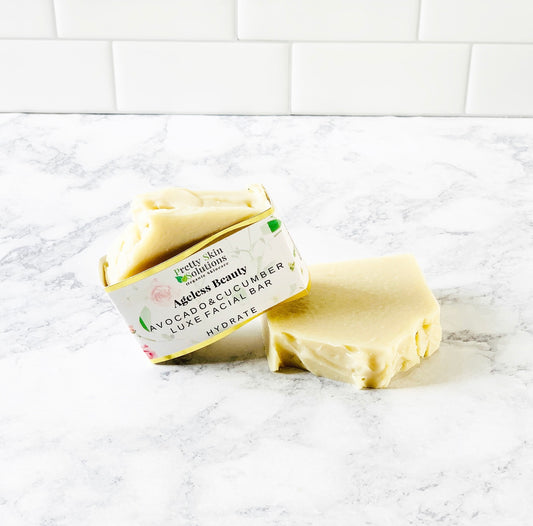 AGELESS BEAUTY AVOCADO & CUCUMBER LUXE FACIAL BAR