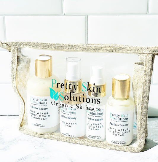 AGELESS BEAUTY RICE WATER COLLECTION