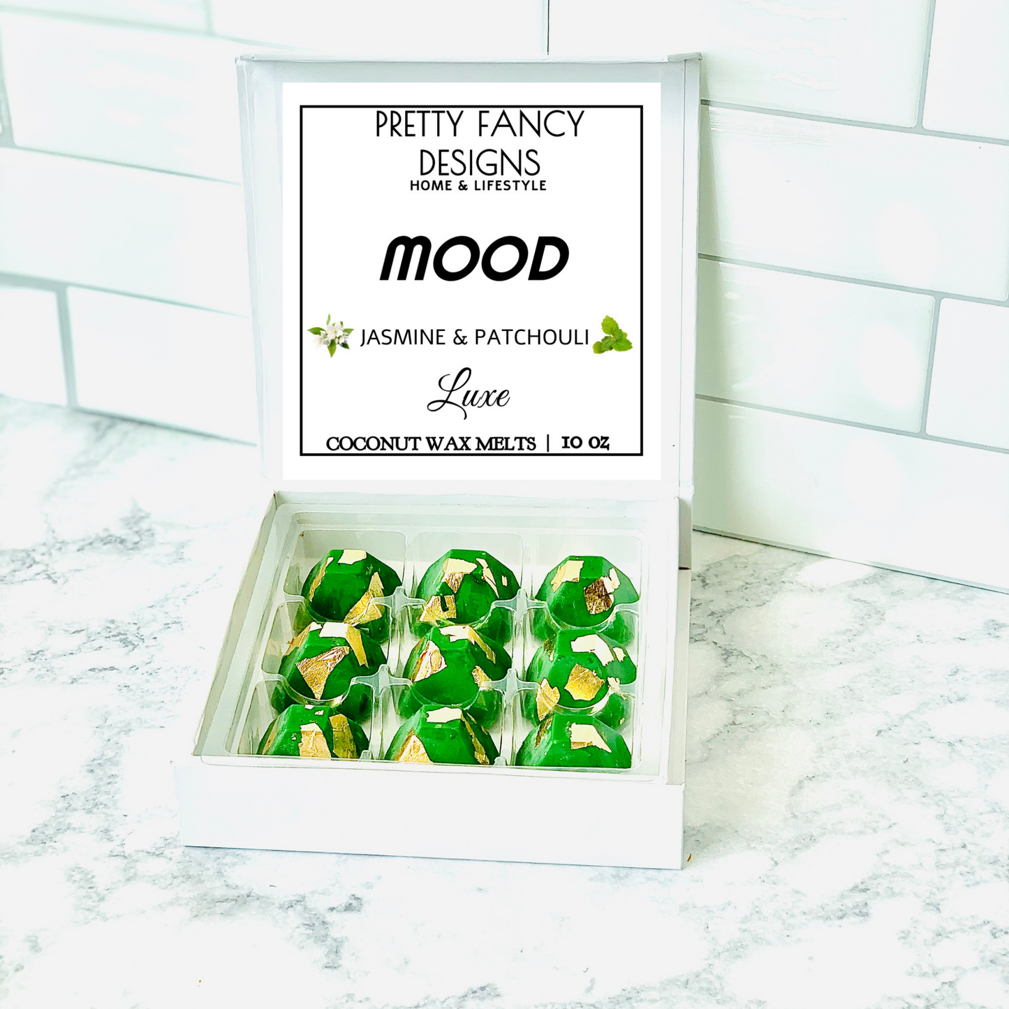MOOD LUXE COCONUT WAX MELTS 9 pc (MASCULINE)