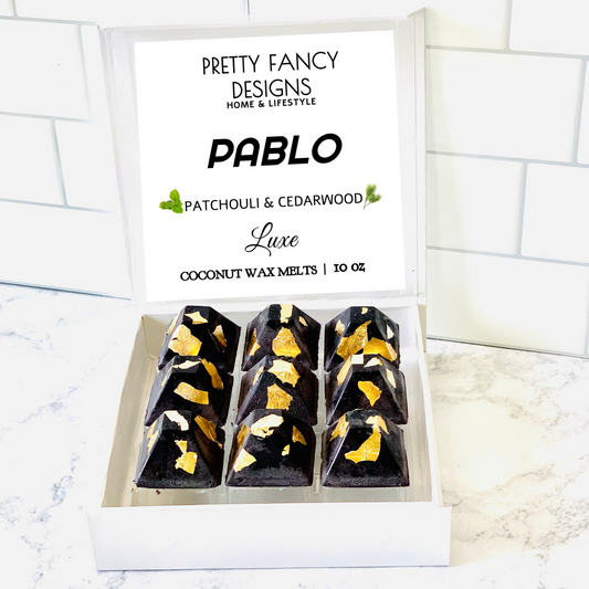 PABLO LUXE COCONUT WAX MELTS 9 pc (MASCULINE)